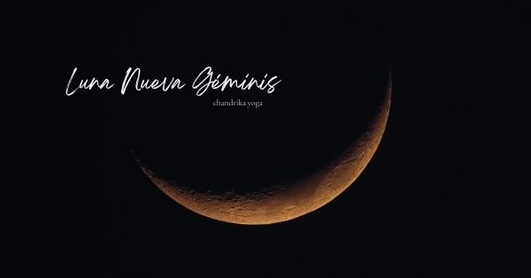Luna Nueva en Géminis
